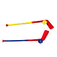Teddies Hokejka plastová s pukem 74cm, různé barvy