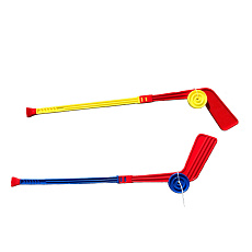Teddies Hokejka plastová s pukem 74cm, různé barvy