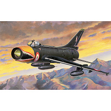 Směr plastový model letadlo Suchoj SU - 7 BMK v krabici 35x22x5cm