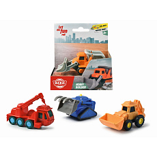 Dickie Stavební autíčko 10cm, 4 druhy