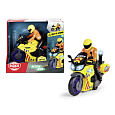 Dickie Záchranářský motocykl 17 cm s jezdcem
