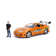 Jada Rychle a zběsile auto 1995 Toyota Supra 1:24 + figurka Brian O’Conner