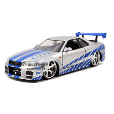 Jada Rychle a zběsile auto 2002 Nissan Skyline 1:24