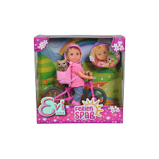 Simba Evi Love Panenka Evička s bicyklem