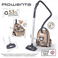 Smoby Vysavač Rowenta Vacuum, na baterie