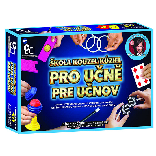 Sparkys Škola kouzel - Junior 50 triků + Dárek v hodnotě 250Kč