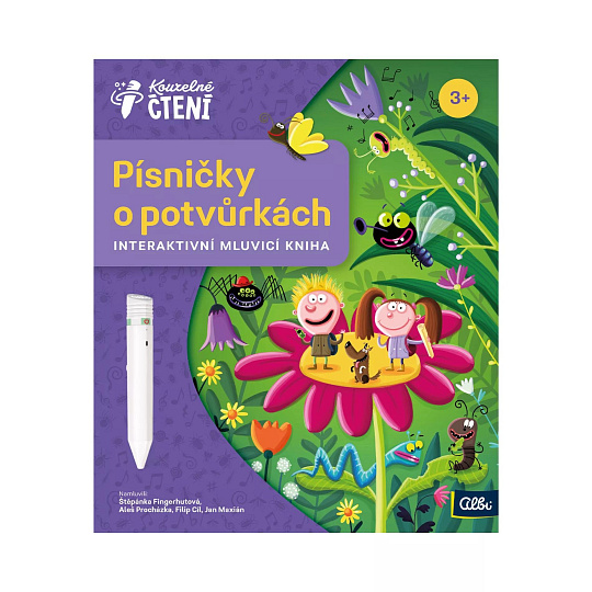 Albi Kouzelné čtení Kniha Písničky o potvůrkách