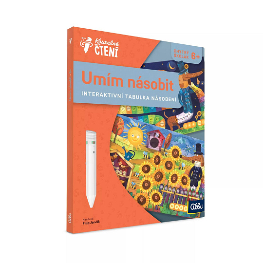 Albi Kouzelné čtení Umím násobit - Interaktivní tabulka Albi Kouzelné čtení Umím násobit - Interaktivní tabulka