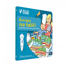 Albi Kouzelné čtení Kniha Evropa na talíři