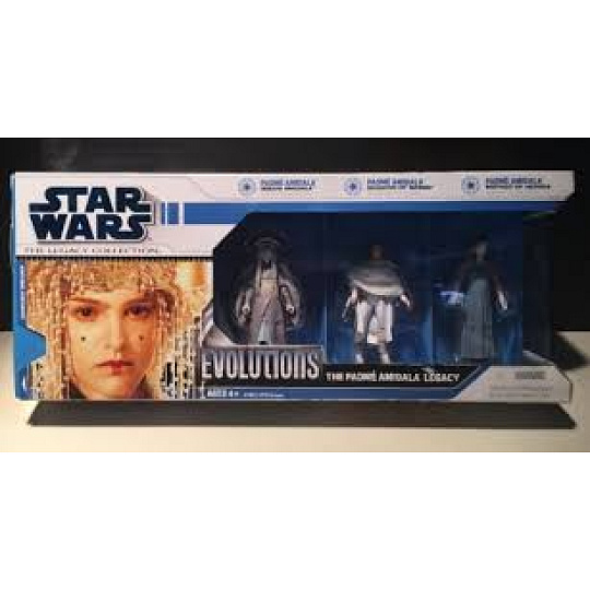 Hasbro Star Wars Evolutions set 3 figurek - QUEEN AMIDALA,SENATOR OF NABOO  a MOTHER OF HEROES.