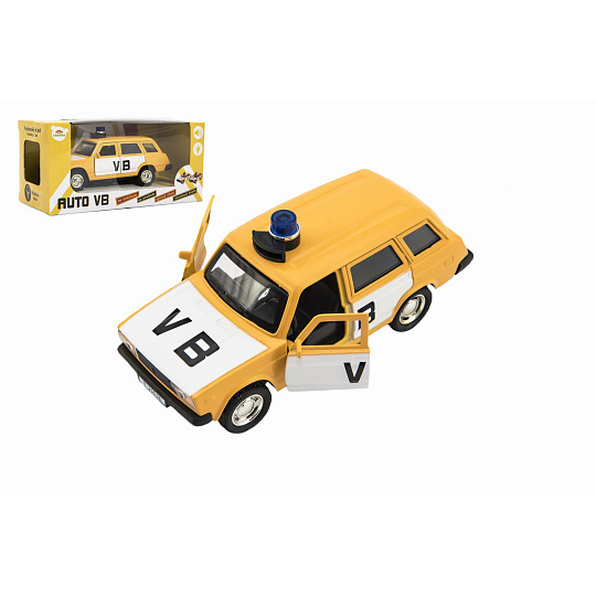 Teddies Policejní auto VB combi kov/plast 11,5cm na zpětné natažení na baterie se zvukem v krabičce 15x7x7cm Teddies Policejní auto VB combi kov/plast 11,5cm na zpětné natažení na baterie se zvukem v krabičce 15x7x7cm