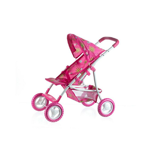 Teddies Kočárek pro panenky sportovní se stříškou kov/plast 58x36x62,5cm v krabici Teddies Kočárek pro panenky sportovní se stříškou kov/plast 58x36x62,5cm v krabici