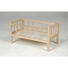 Postýlka dřevo 49x28x28cm v sáčku