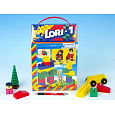 LORI Stavebnice LORI 1 plast 50ks v krabici 19x28x10cm