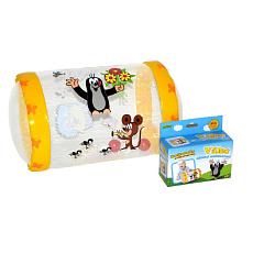 Wiky Válec s rolničkou Krtek nafukovací 40cm v krabičce 6m+ Wiky Válec s rolničkou Krtek nafukovací 40cm v krabičce 6m+