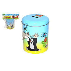 Wiky Pokladnička Krtek plech 9x11cm v sáčku Wiky Pokladnička Krtek plech 9x11cm v sáčku