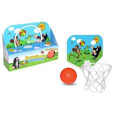 Wiky Koš na basketbal Krtek 33x22cm plast v krabici Wiky Koš na basketbal Krtek 33x22cm plast v krabici