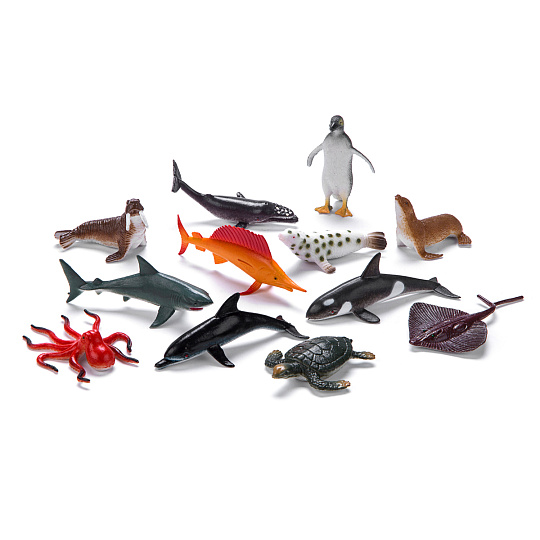 FAUNICA Zvířátka figurky v tubě - Oceán FAUNICA Zvířátka figurky v tubě - Oceán