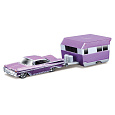 Maisto - Design Tow &amp; Go, 1959 Chevrolet Impala Alameda Trailer, 1:64