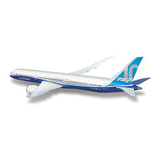 Maisto - Fresh Metal Tailwinds - letadla, Boeing 737 MAX 10, bílo-modrá, blister