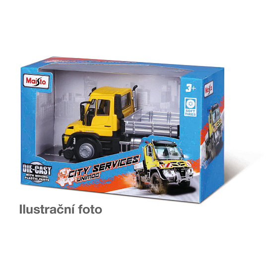 Maisto M. Unimog City Servise, assort, window box Maisto M. Unimog City Servise, assort, window box