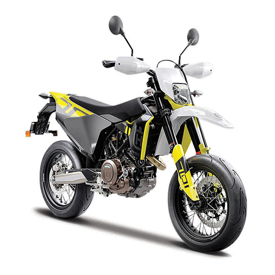 Maisto - Motocykl, 2023 Husqvarna 701 Supermoto, 1:12 Maisto - Motocykl, 2023 Husqvarna 701 Supermoto, 1:12