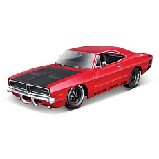 Maisto - 1969 Dodge Charger R/T, červený, Classic Muscle, 1:25