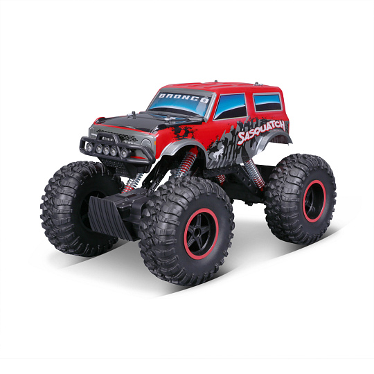 Maisto RC - 1:10 Ford Bronco Sasquatch, červený Maisto RC - 1:10 Ford Bronco Sasquatch, červený