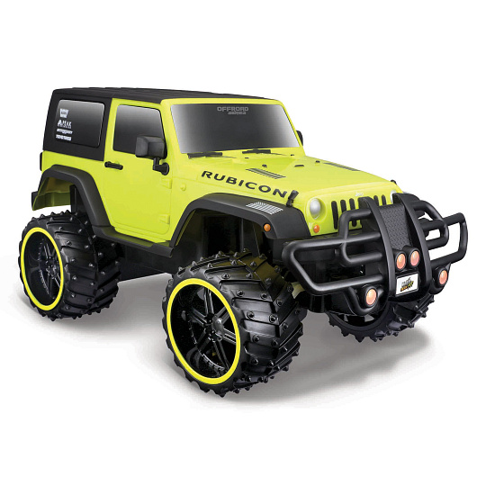 Maisto RC - 1:16 Jeep Wrangler Rubicon Off-Road RC, žltý Maisto RC - 1:16 Jeep Wrangler Rubicon Off-Road RC, žltý