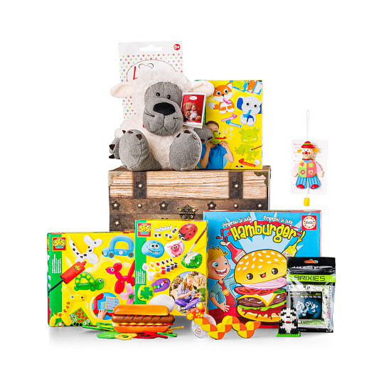 TRUHLA hraček Truhla plná hraček „Alex“