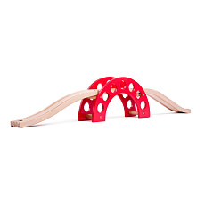 Woody Most - červený oblouk Woody Most - červený oblouk