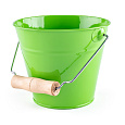 Woody Zahradní kyblík - zelený, kov
