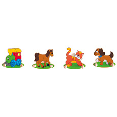 Woody Dvouvěšák "Mašinka", 4 druhy Woody Dvouvěšák "Mašinka", 4 druhy