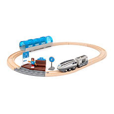 Brio Vlaková sada s turbo vlakem