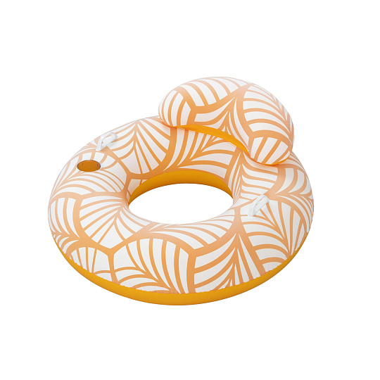 Bestway Nafukovací kruh/křeslo s úchyty Comfort Plush Deluxe, 118x117cm Bestway Nafukovací kruh/křeslo s úchyty Comfort Plush Deluxe, 118x117cm