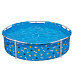 Bestway Nadzemní kruhový bazén pro domácí mazlíčky Fetchin' Fun™-  30,5 x 122 cm