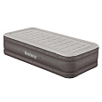 Bestway Semišová nafukovací matrace FORTECH s el. pumpou 191x97x46cm
