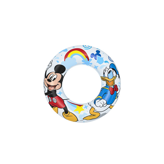 Bestway Nafukovací kruh - Disney Junior: Mickey a priatelia, priemer 56 cm Bestway Nafukovací kruh - Disney Junior: Mickey a priatelia, priemer 56 cm