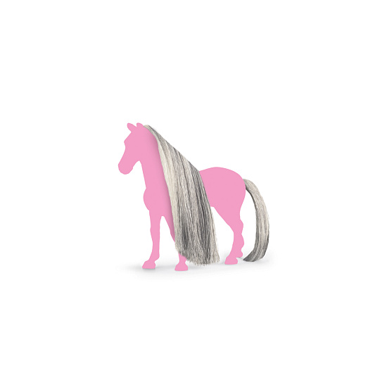 Schleich 42652 Šedé doplňky na ocas a hřívu