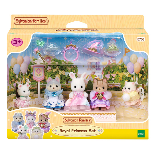 Sylvanian Families 5703 Baby princezny, 5 figurek