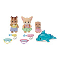 Sylvanian Families 5749 Zábava u bazénu Baby Trio