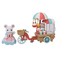 Sylvanian Families 5834 Pojízdný stánek s popkornem