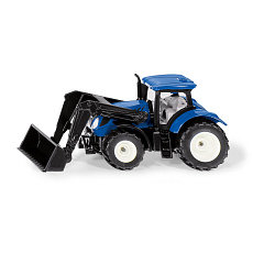 SIKU Blister - traktor New Holland s předním nakladačem SIKU Blister - traktor New Holland s předním nakladačem