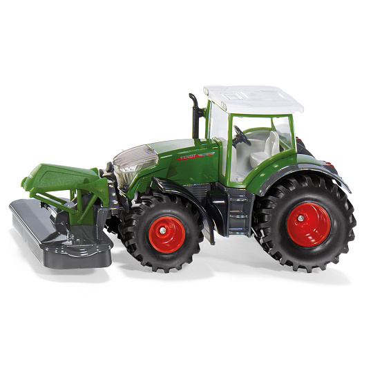 SIKU Farmer - traktor Fendt 942 Vario s předním sekacím nástavcem 1:50