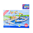 SIKU World - nakládací přístav s molem a člunem