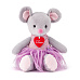Lumpin Myška Akiko šedá, 30 cm