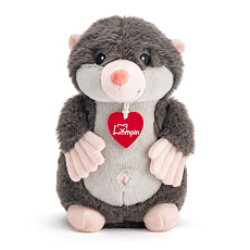 Lumpin Krtek Pecin, šedý, 25cm