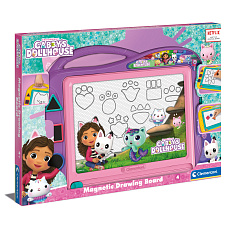 Clementoni GABBY´S DOLLHOUSE Magnetická tabuľka Clementoni GABBY´S DOLLHOUSE Magnetická tabuľka