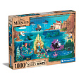 Clementoni Puzzle 1000 dílků Disney Mapa - Malá mořská víla
