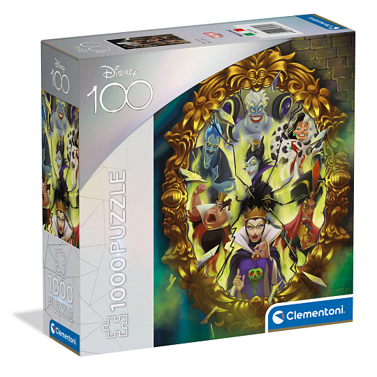 Clementoni Puzzle 1000 dílků - Villains